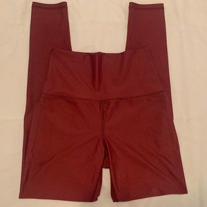 Brick Red Aerie Offline 7/8 Leggings | Size M